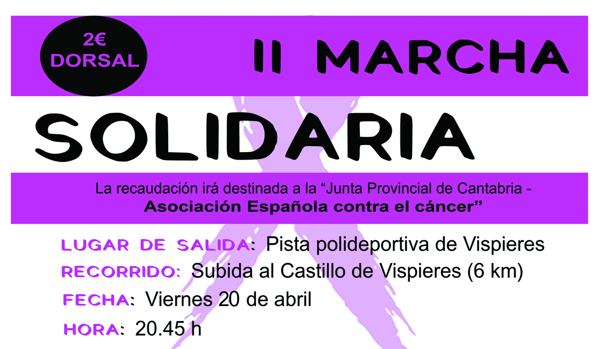 II Marcha Solidaria Vispieres