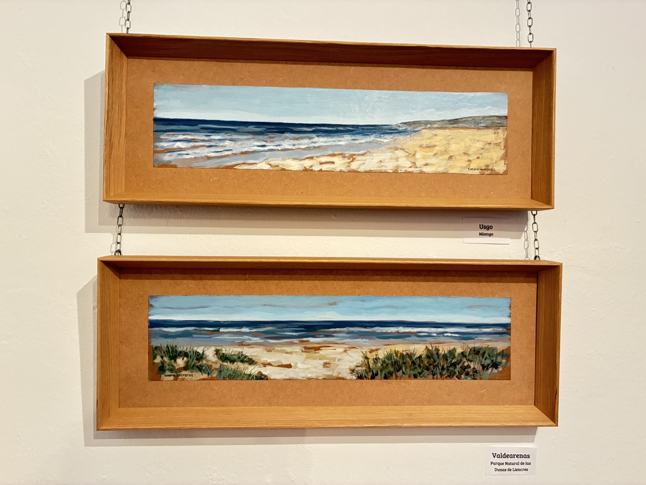 Noticias de Cantabria | El Cántabro | «Sensaciones» reúne la obra de Susana Herreros y Cuqui en la Sala de Exposiciones Temporales del Museo Jesús Otero