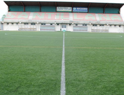 El ayuntamiento de Santillana del Mar comienza la instalación del nuevo césped artificial del campo de fútbol “Carlos Alonso`Santillana´”