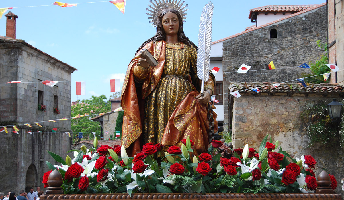 Santillana Del Mar celebra sus fiestas patronales de Santa Juliana