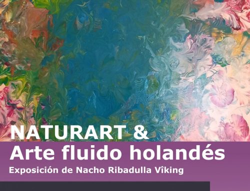 El artista Nacho Ribadulla Viking inaugura la muestra ‘NATURART & Arte fluido holandés’ en el Jesús Otero